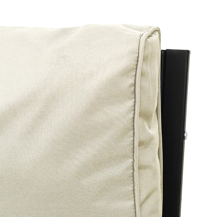 1 Loungeset Met Kussens Staal Kleurig 1