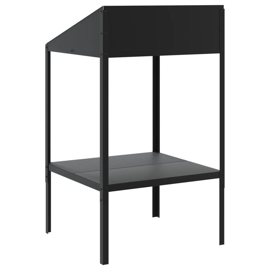 Plantenstandaard 56,5X54,5X100 Cm Verzinkt Staal Antracietkleur