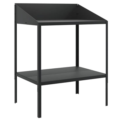 Plantenstandaard 75,5X54,5X100 Cm Verzinkt Staal Antracietkleur
