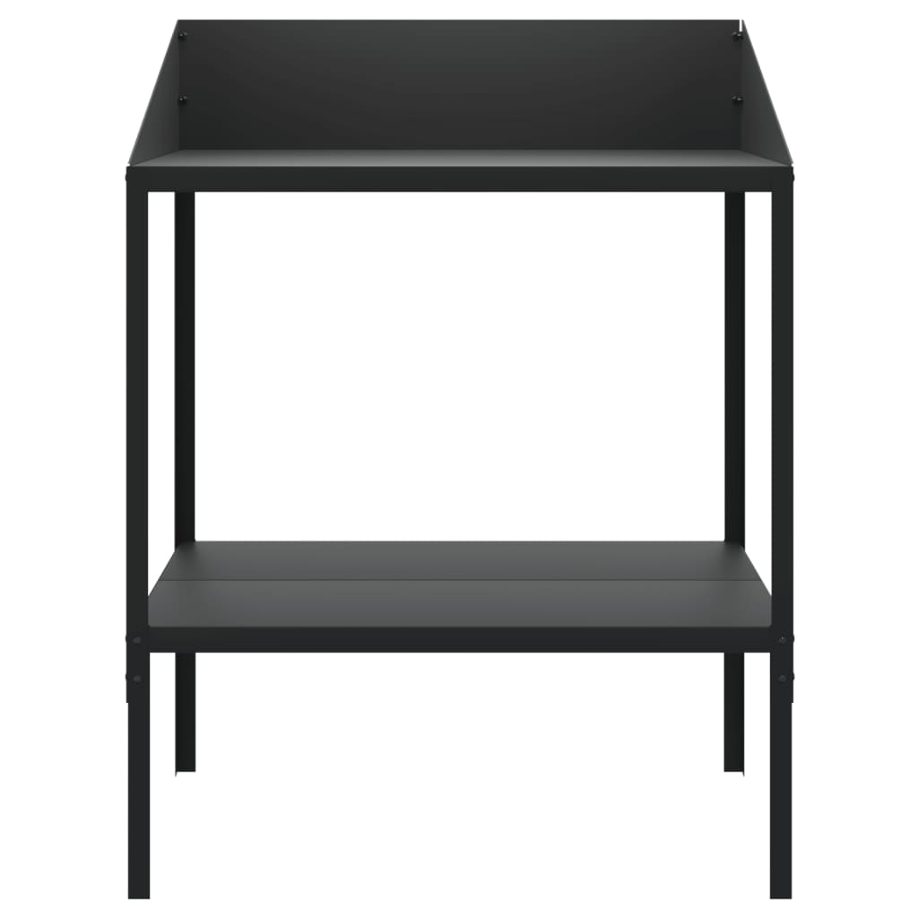 Plantenstandaard 75,5X54,5X100 Cm Verzinkt Staal Antracietkleur