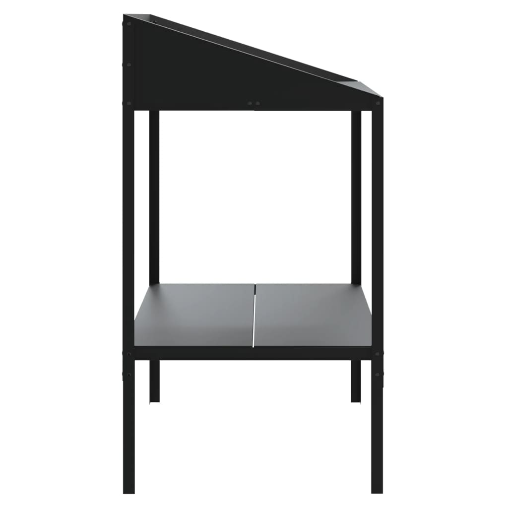 Plantenstandaard 75,5X54,5X100 Cm Verzinkt Staal Antracietkleur