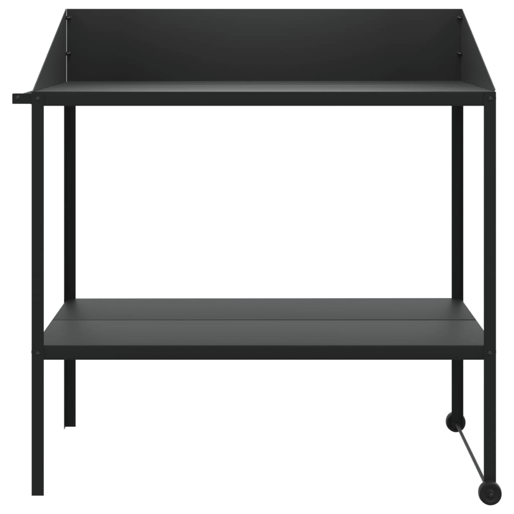 Plantenstandaard 100X54,5X100 Cm Verzinkt Staal Antracietkleur
