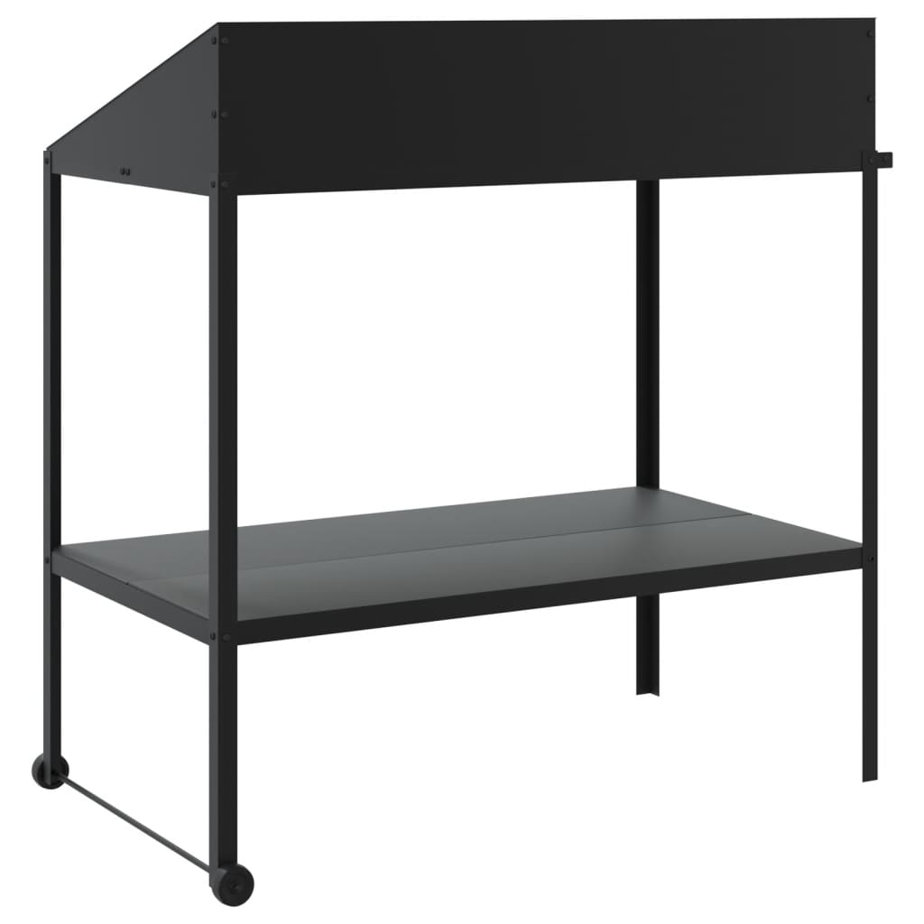 Plantenstandaard 100X54,5X100 Cm Verzinkt Staal Antracietkleur