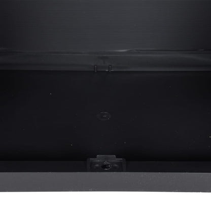 Tuinkast 65X37X65 Cm Polypropeen 65 x 37 x 165 cm (31 x 31 cm) Grijs en zwart