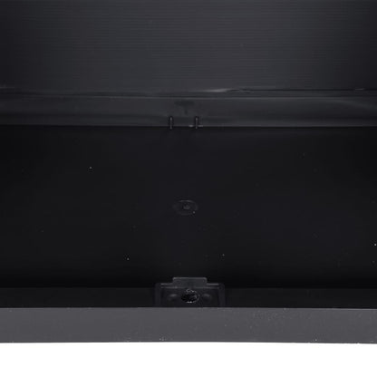 Tuinkast 65X37X65 Cm Polypropeen 65 x 37 x 165 cm (63 x 31 cm) Grijs en zwart