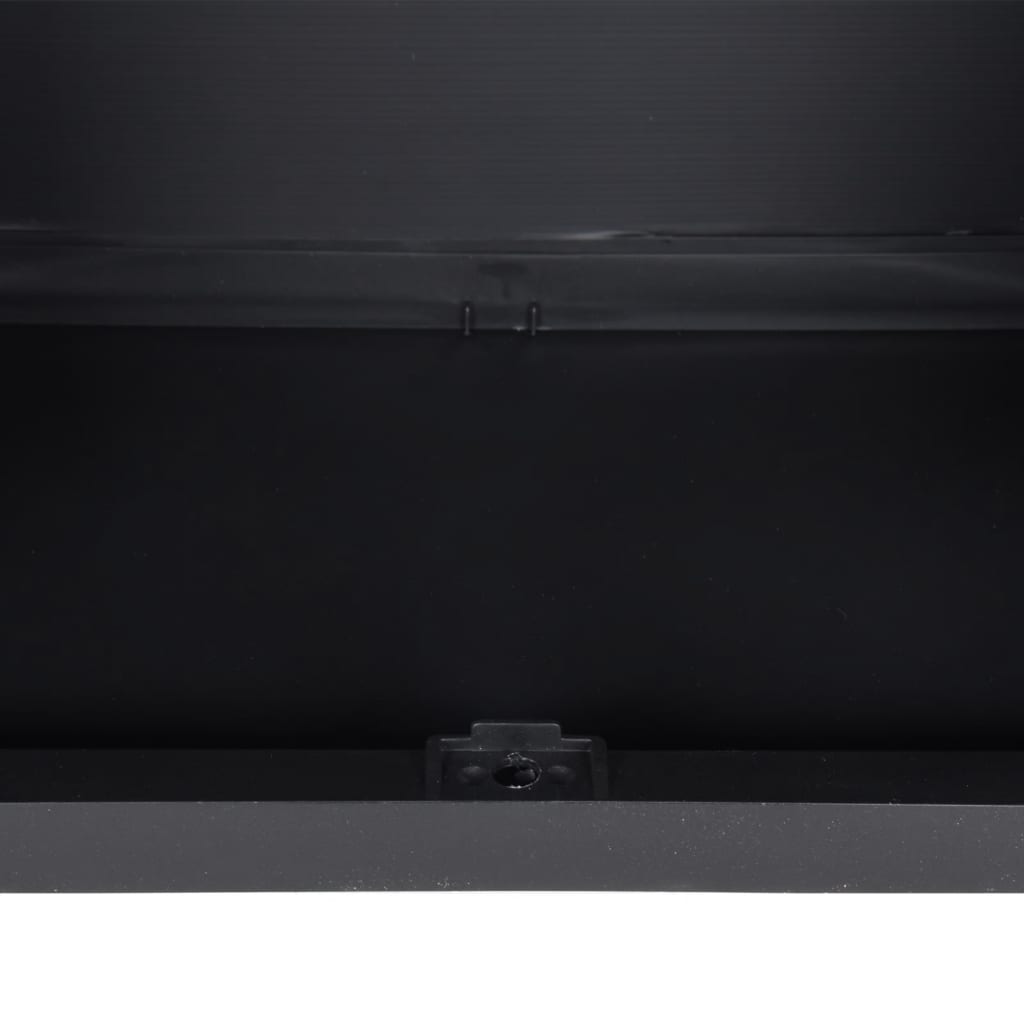 Tuinkast Polypropeen 65 x 37 x 85 cm Zwart