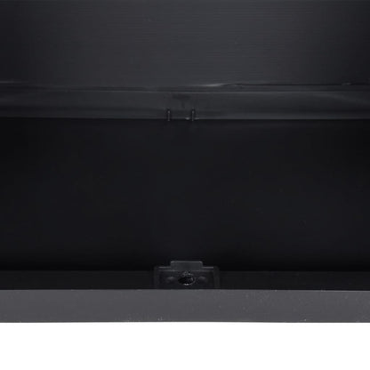 Tuinkast Polypropeen 65 x 37 x 85 cm Zwart