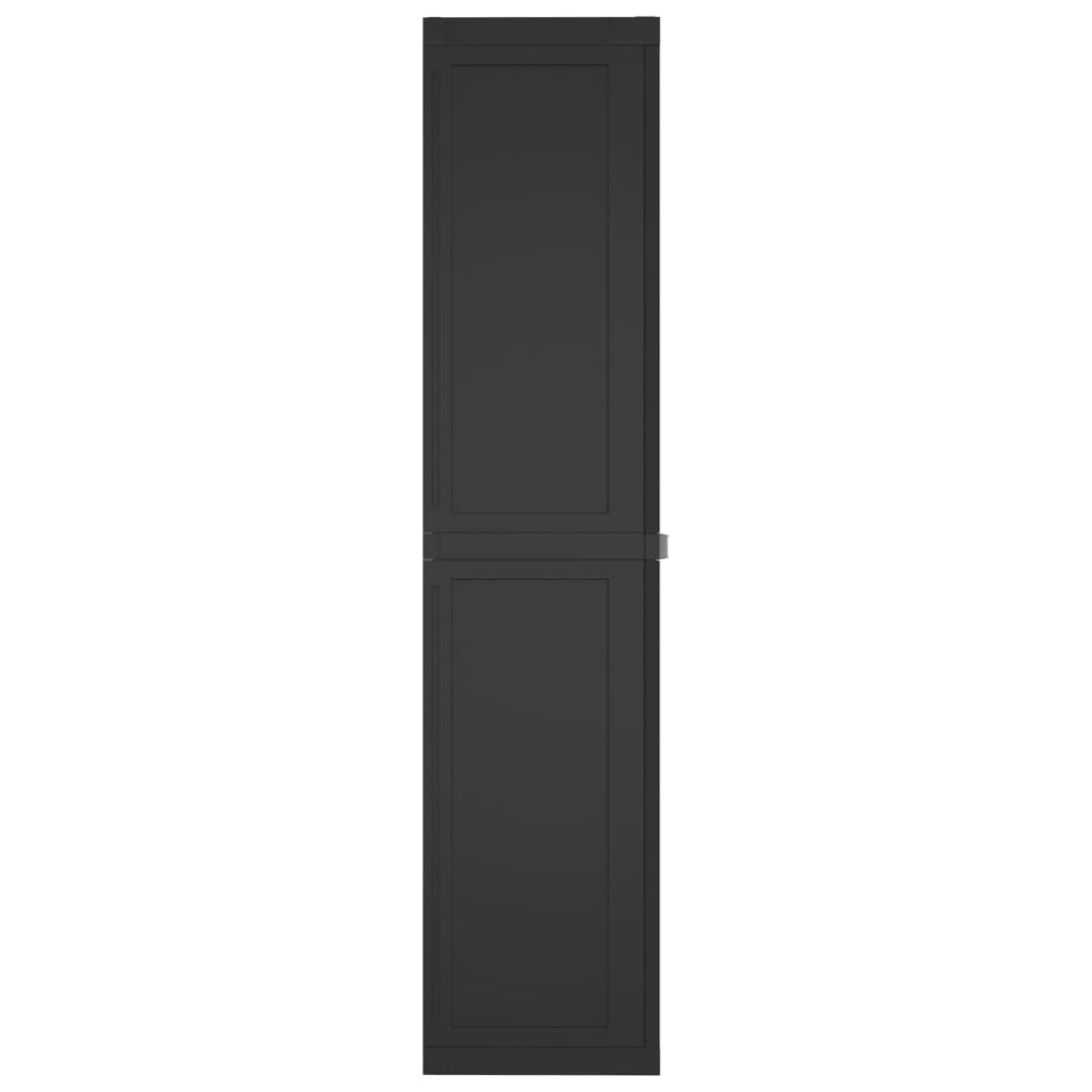 Tuinkast 65X37X65 Cm Polypropeen 65 x 37 x 165 cm (31 x 31 cm) Zwart