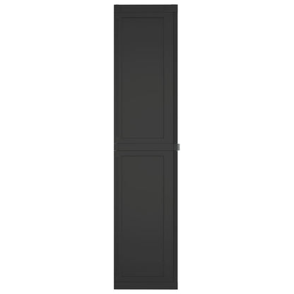 Tuinkast 65X37X65 Cm Polypropeen 65 x 37 x 165 cm (31 x 31 cm) Zwart