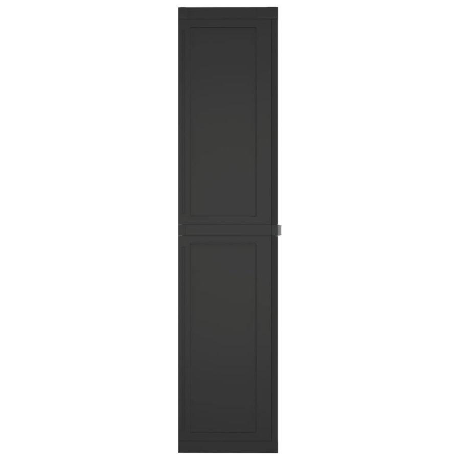 Tuinkast 65X37X65 Cm Polypropeen 65 x 37 x 165 cm (31 x 31 cm) Zwart