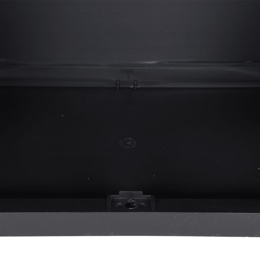Tuinkast 65X37X65 Cm Polypropeen 65 x 37 x 165 cm (63 x 31 cm) Zwart