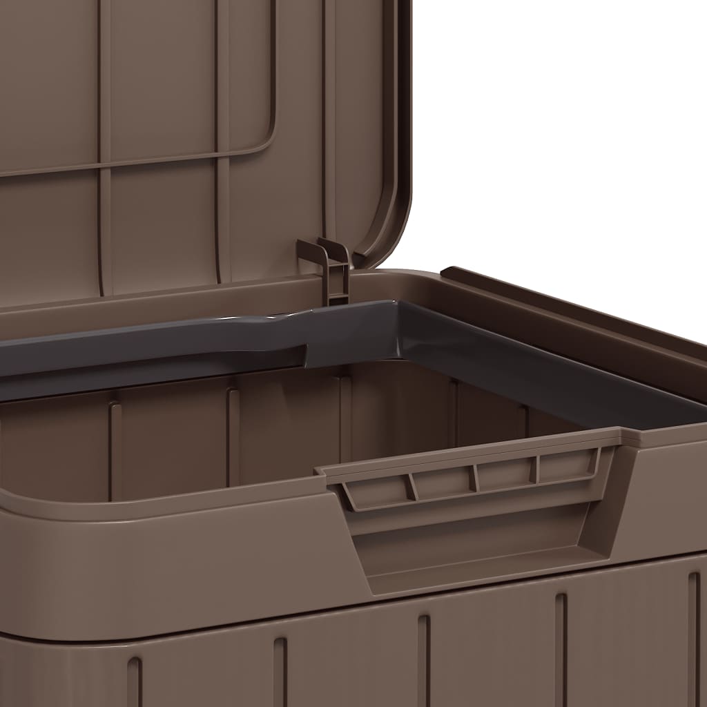 Tuinafvalbak 38X38X65 Cm Polypropeen Bruin