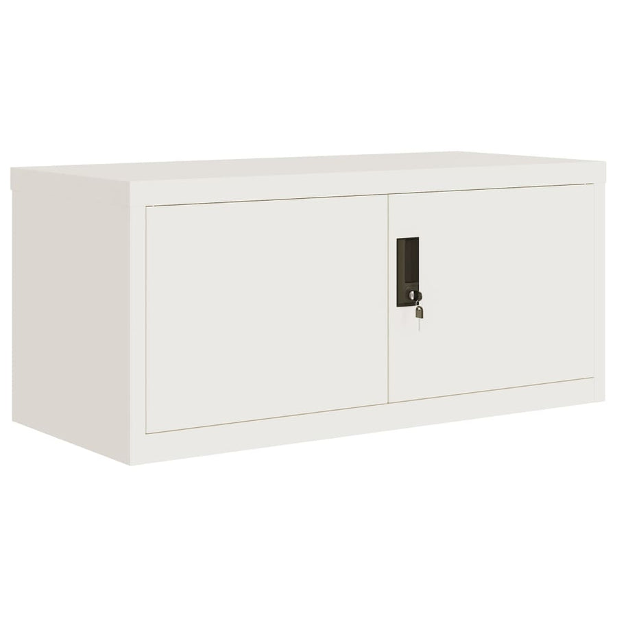 Archiefkast Staal 90 x 40 x 40 cm Wit