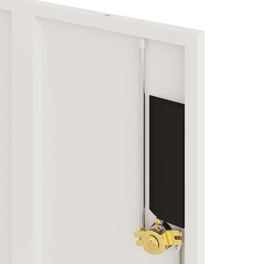 Archiefkast Staal 90 x 40 x 40 cm Wit