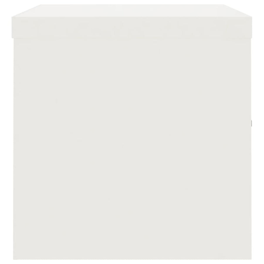 Archiefkast Staal 90 x 40 x 40 cm Wit