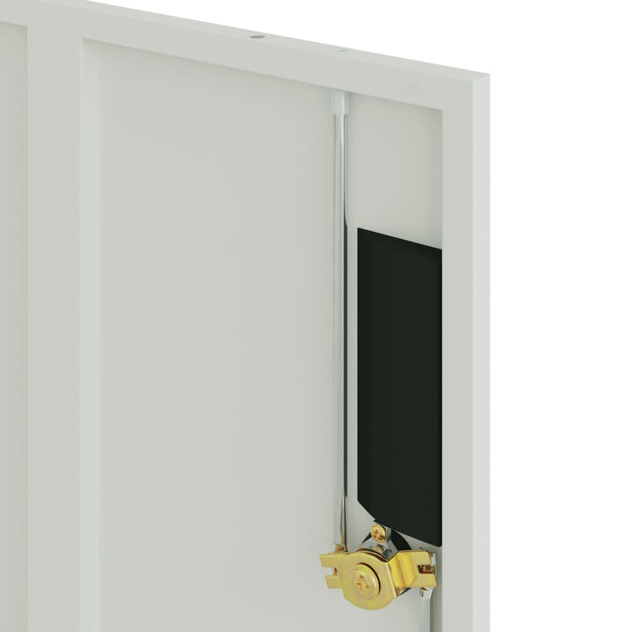 Archiefkast Staal 90 x 40 x 40 cm Lichtgrijs