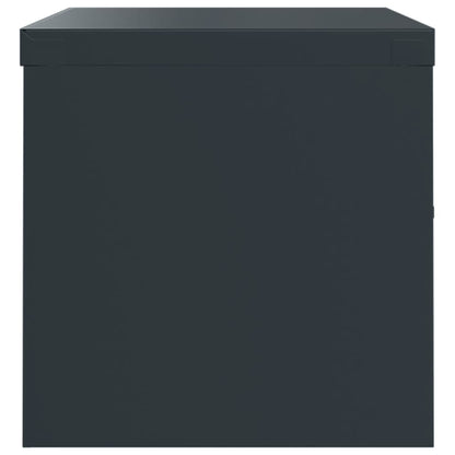 Archiefkast Staal Kleurig 90 x 40 x 40 cm Antraciet