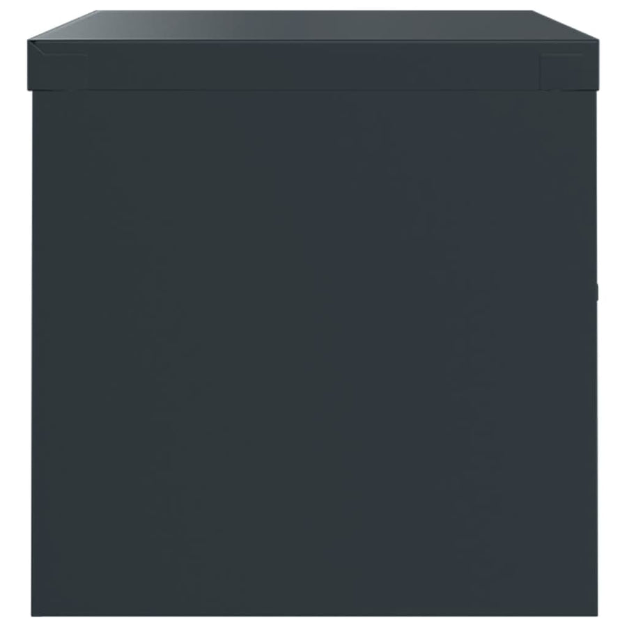 Archiefkast Staal Kleurig 90 x 40 x 40 cm Antraciet