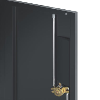 Archiefkast Staal Kleurig 90 x 40 x 40 cm Antraciet