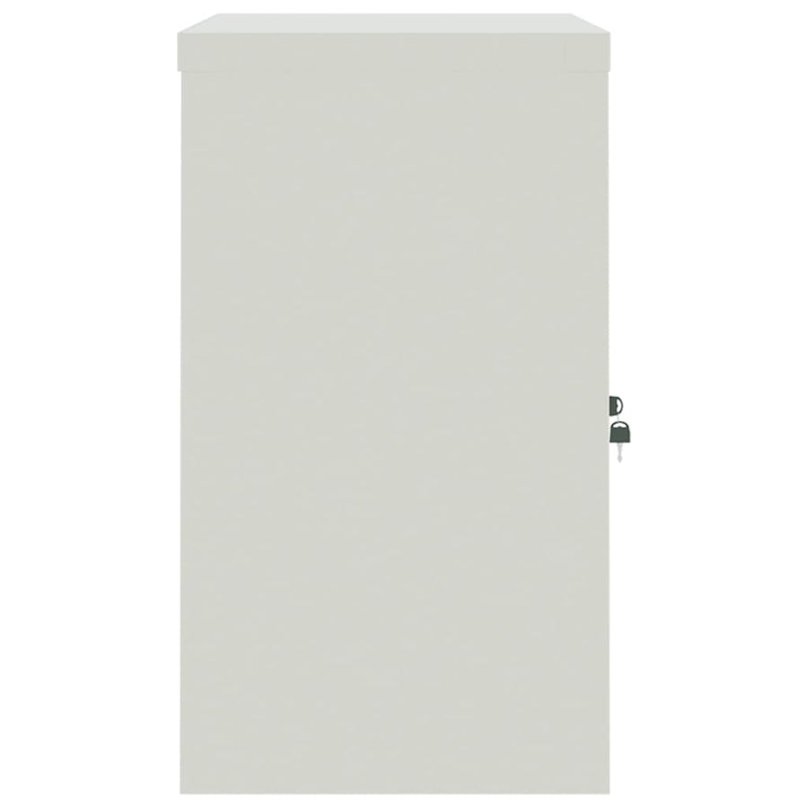 Archiefkast Staal 90 x 40 x 70 cm Lichtgrijs