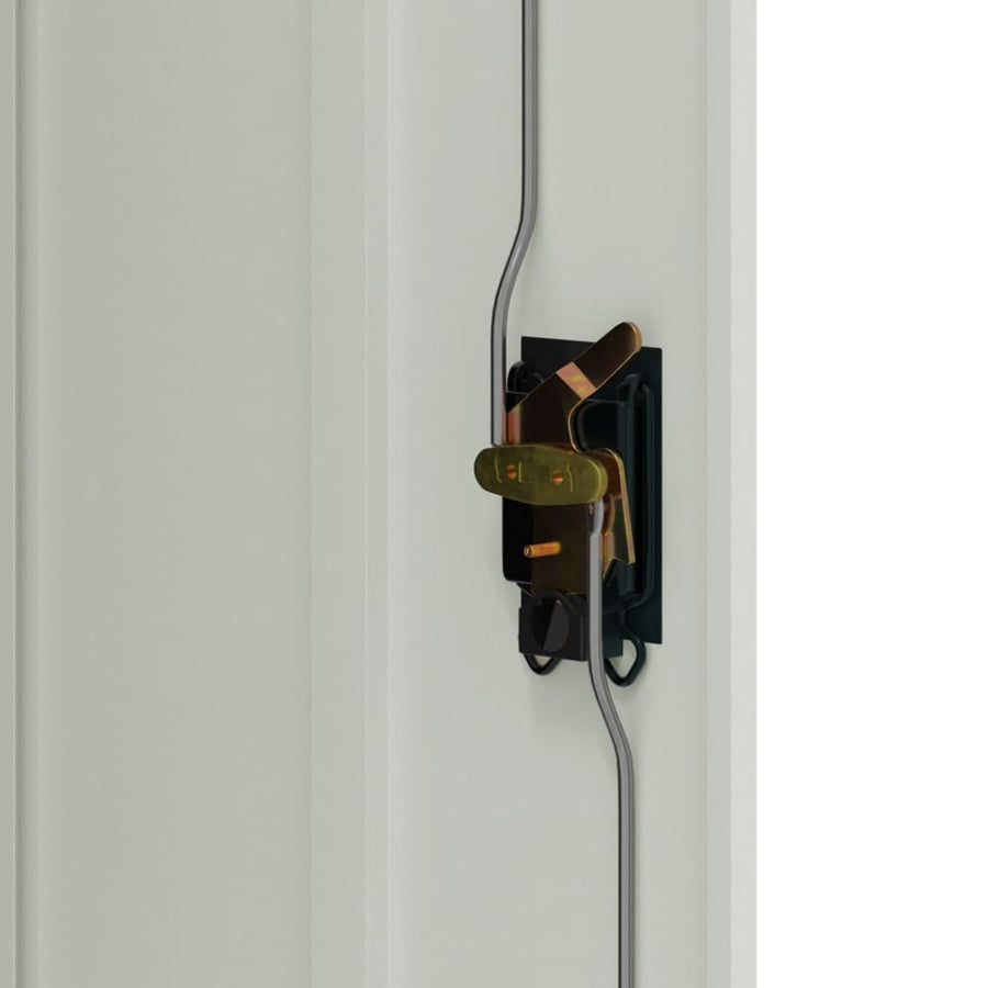 Archiefkast Staal 90 x 40 x 70 cm Lichtgrijs