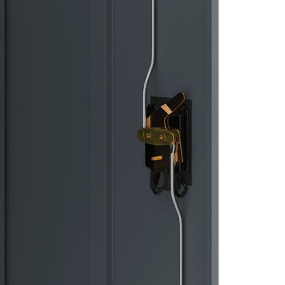 Archiefkast Staal Kleurig 90 x 40 x 70 cm Antraciet