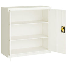 Archiefkast Staal 90 x 40 x 90 cm Wit