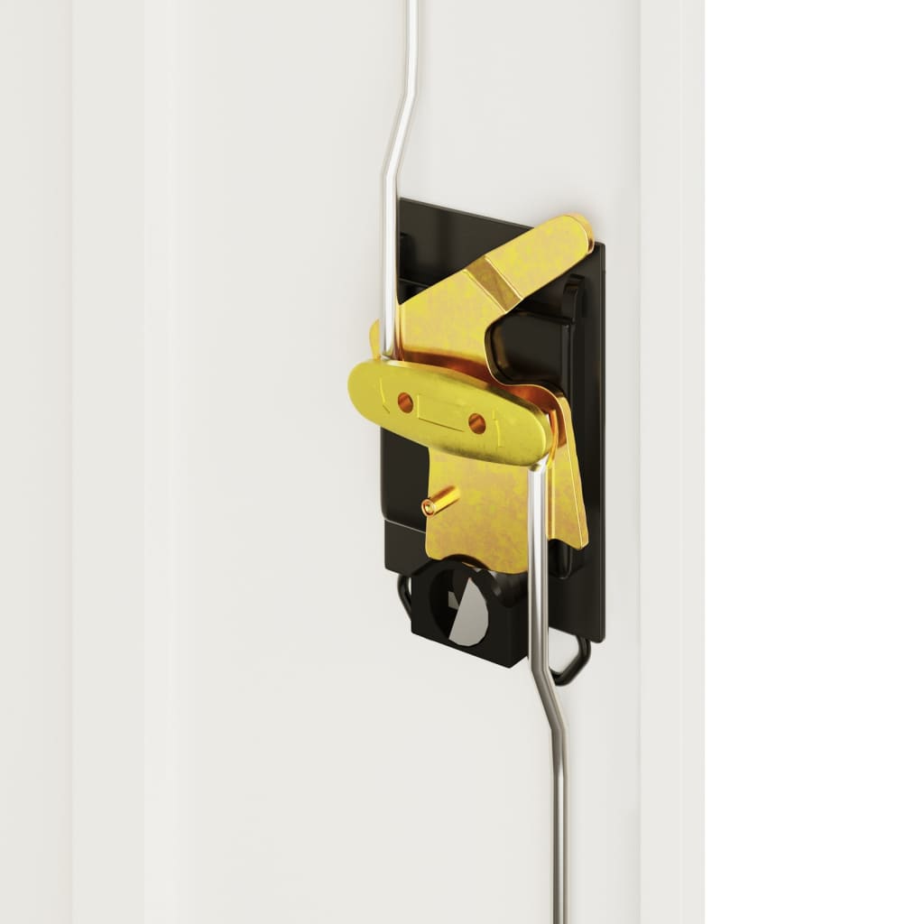 Archiefkast Staal 90 x 40 x 90 cm Wit