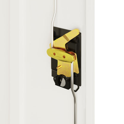 Archiefkast Staal 90 x 40 x 90 cm Wit