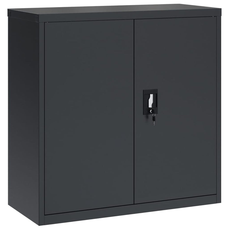 Archiefkast Staal Kleurig 90 x 40 x 90 cm Antraciet