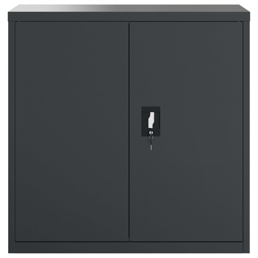 Archiefkast Staal Kleurig 90 x 40 x 90 cm Antraciet