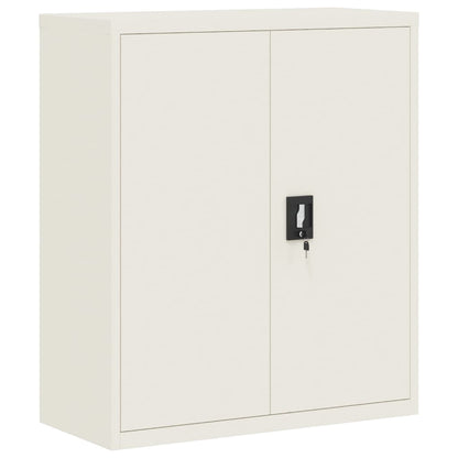 Archiefkast Staal 90 x 40 x 105 cm Wit