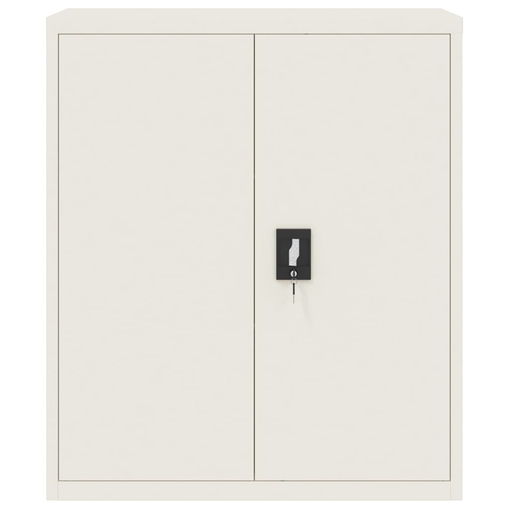 Archiefkast Staal 90 x 40 x 105 cm Wit