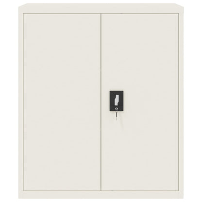 Archiefkast Staal 90 x 40 x 105 cm Wit