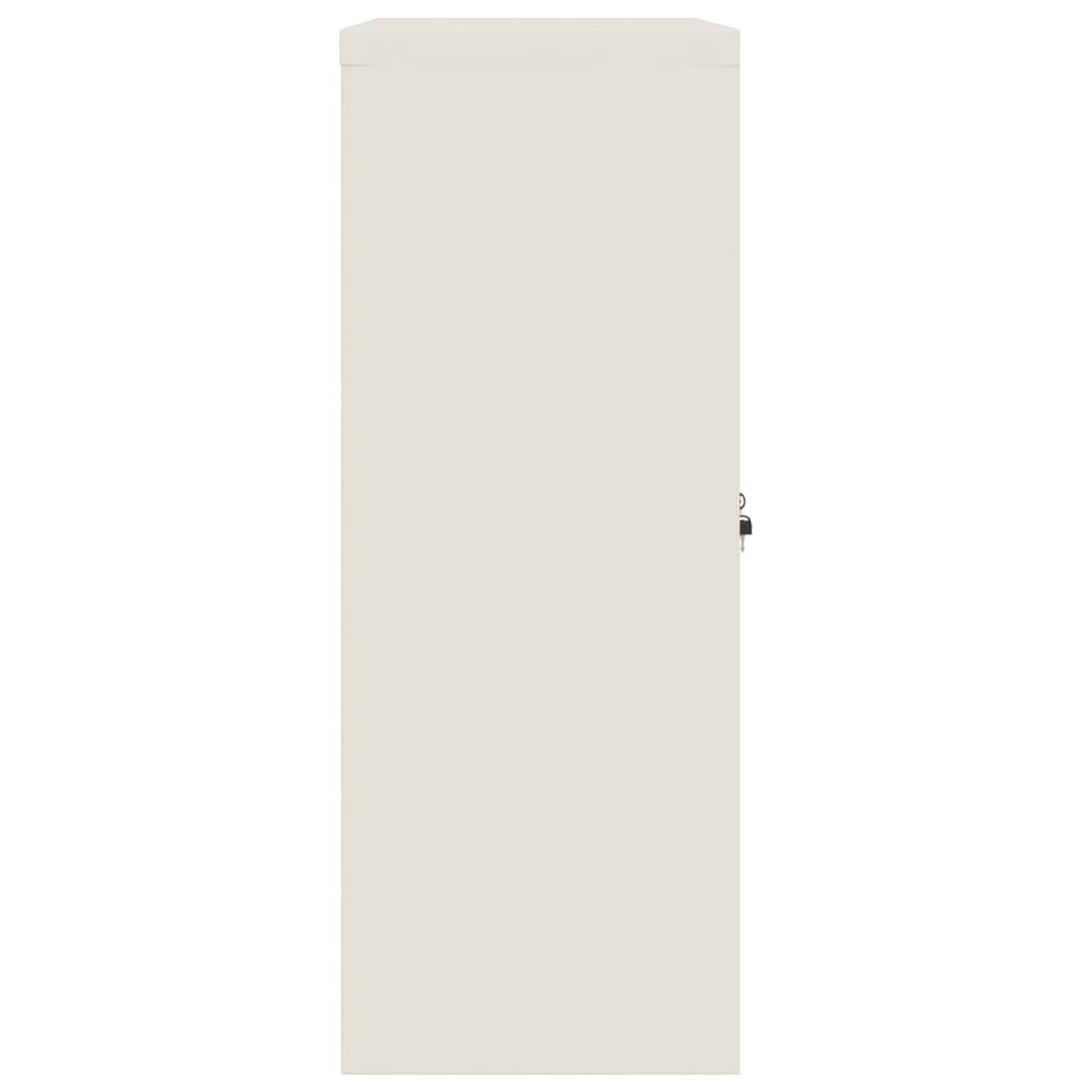 Archiefkast Staal 90 x 40 x 105 cm Wit