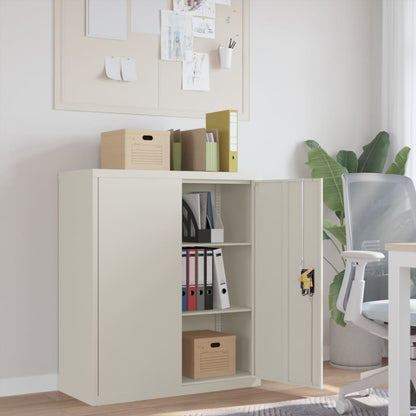 Archiefkast Staal 90 x 40 x 105 cm Wit
