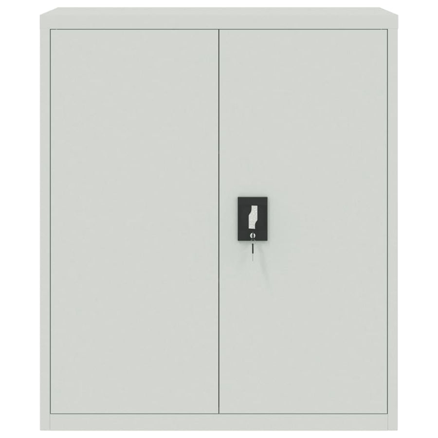 Archiefkast Staal 90 x 40 x 105 cm Lichtgrijs