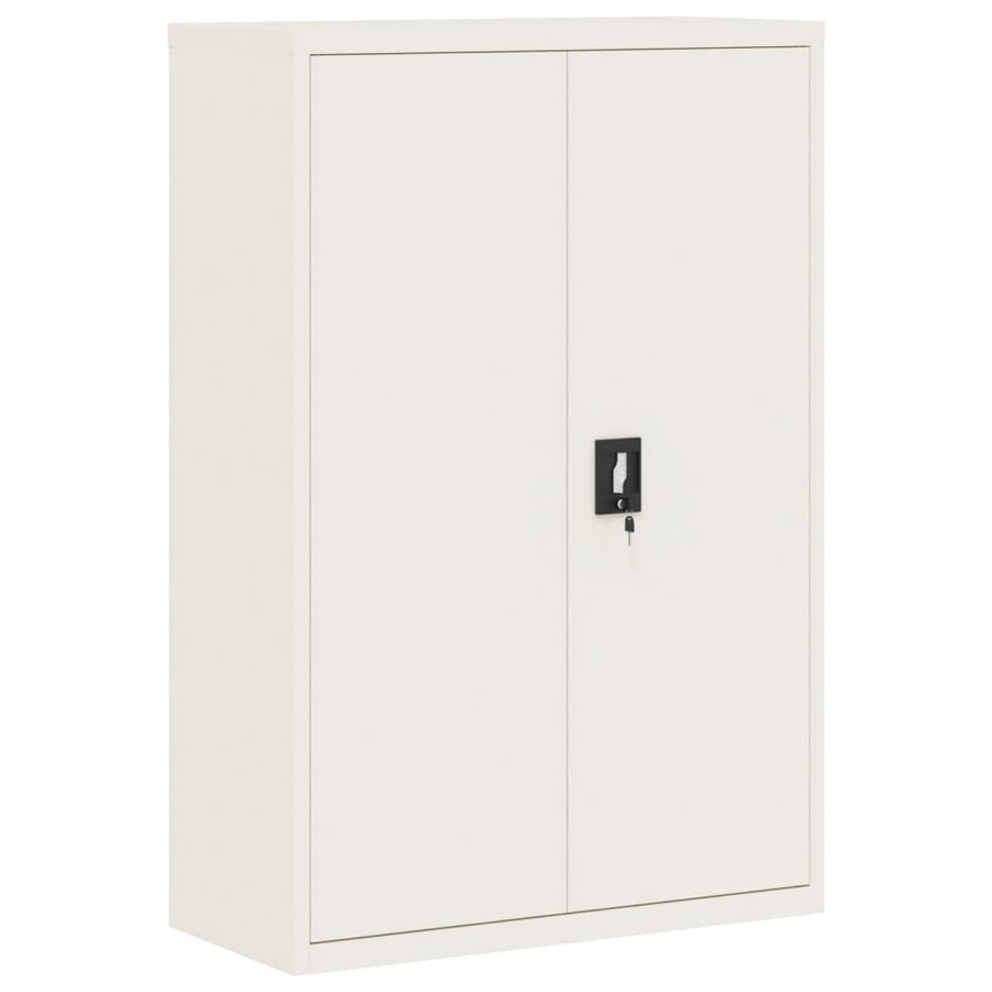 Archiefkast Staal 90 x 40 x 140 cm Wit
