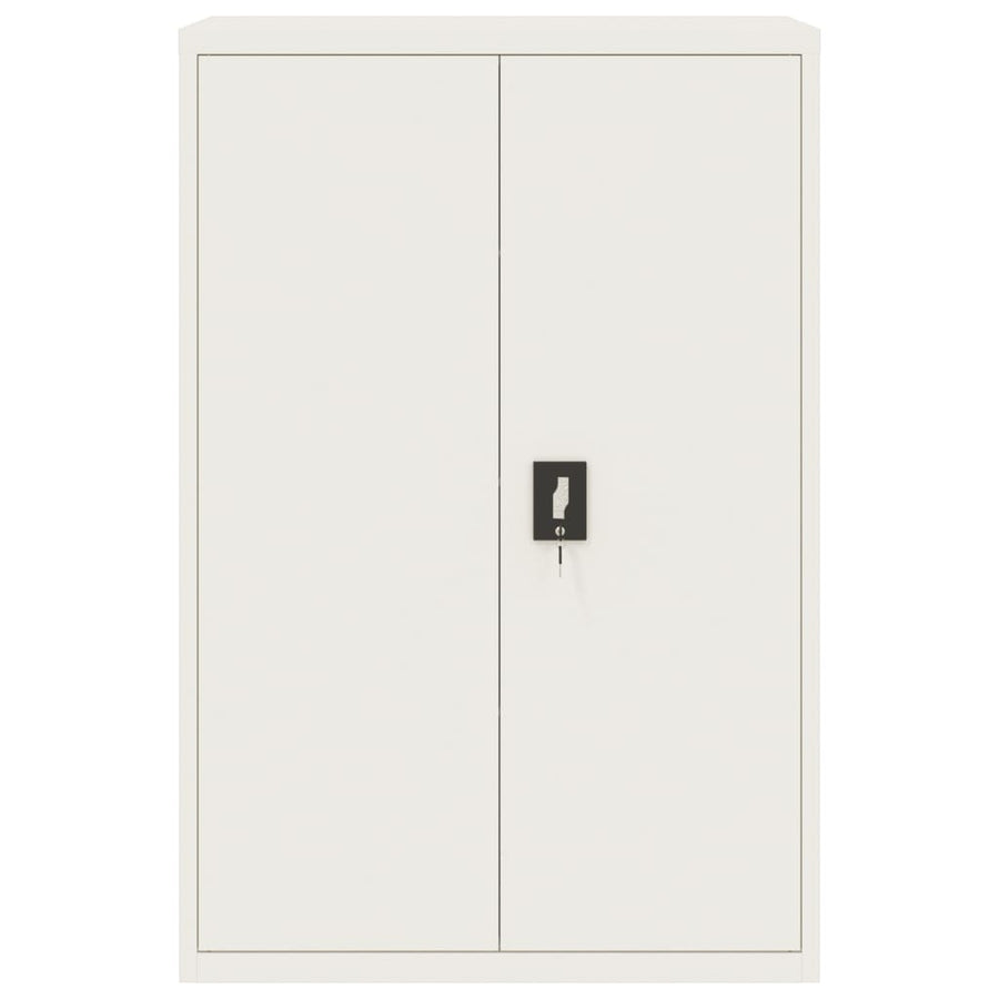 Archiefkast Staal 90 x 40 x 140 cm Wit