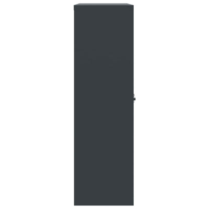 Archiefkast Staal Kleurig 90 x 40 x 140 cm Antraciet