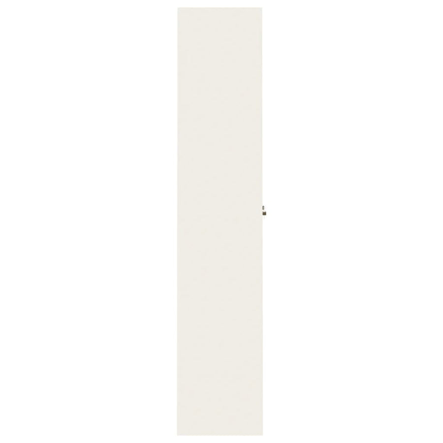 Archiefkast Staal 90 x 40 x 200 cm Wit