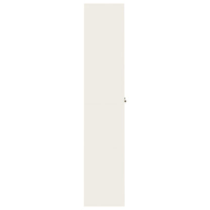 Archiefkast 105X40X180 Cm Staal Wit