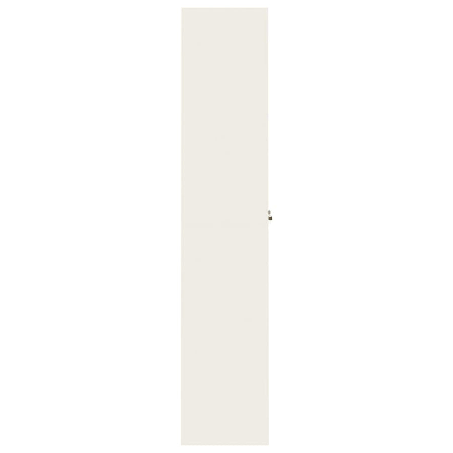 Archiefkast 105X40X180 Cm Staal Wit