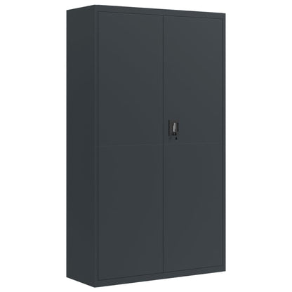 Archiefkast 105X40X180 Cm Staal Kleurig Antraciet