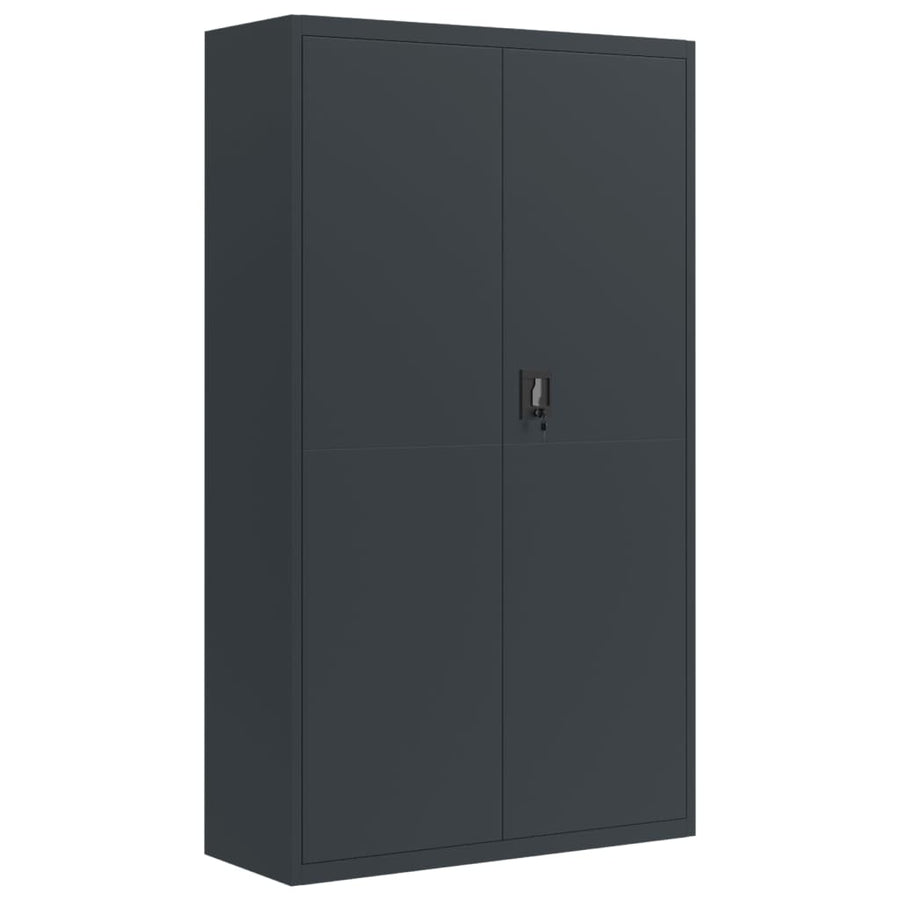 Archiefkast 105X40X180 Cm Staal Kleurig Antraciet