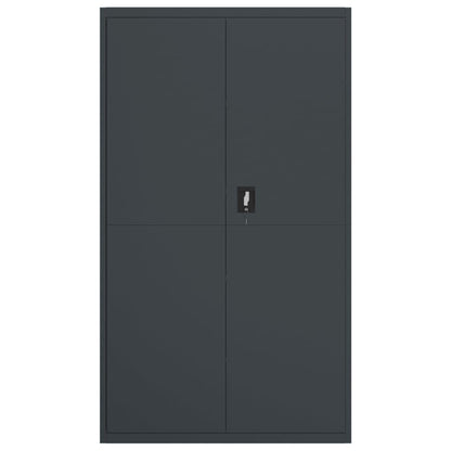 Archiefkast 105X40X180 Cm Staal Kleurig Antraciet