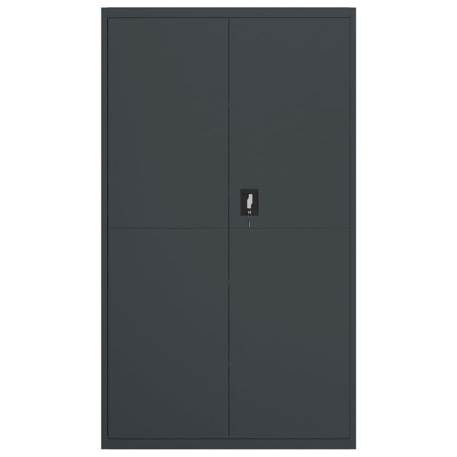Archiefkast 105X40X180 Cm Staal Kleurig Antraciet