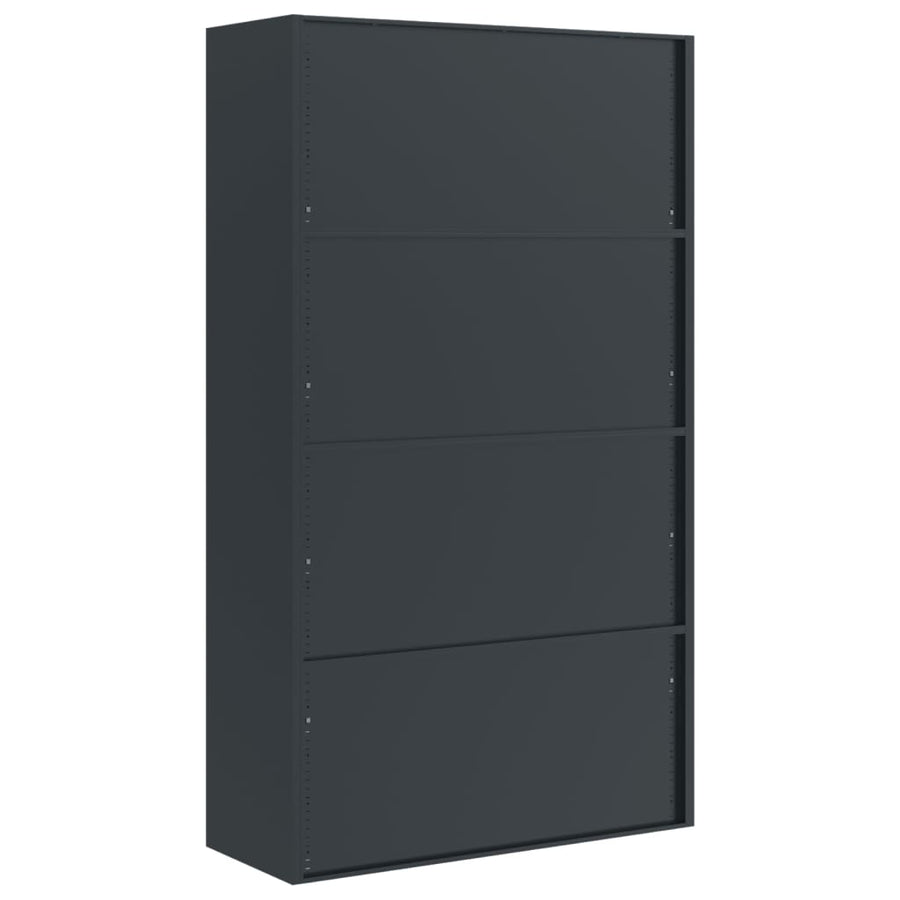 Archiefkast 105X40X180 Cm Staal Kleurig Antraciet