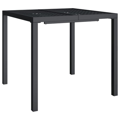 3-Delige Tuinset Staal Antracietkleurig 2