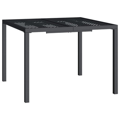 3-delige Tuinset staal antracietkleurig